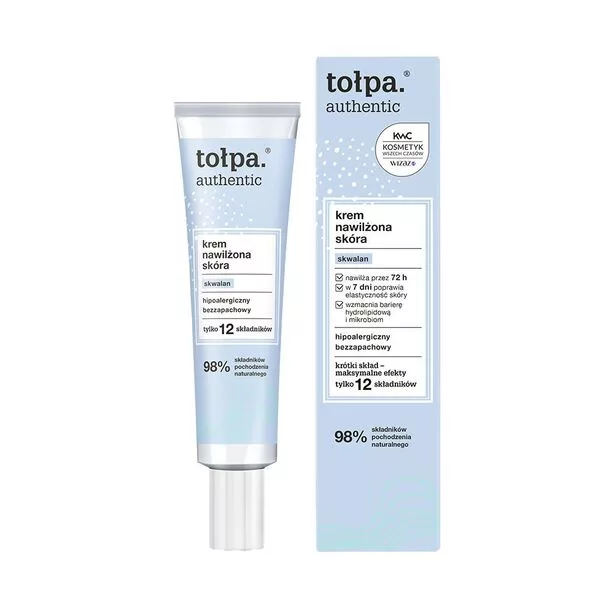 Tołpa Authentic, krem nawilżona skóra, 40ml