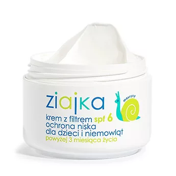 Ziaja Ziajka, krem dla dzieci z filtrem SPF6, 50ml