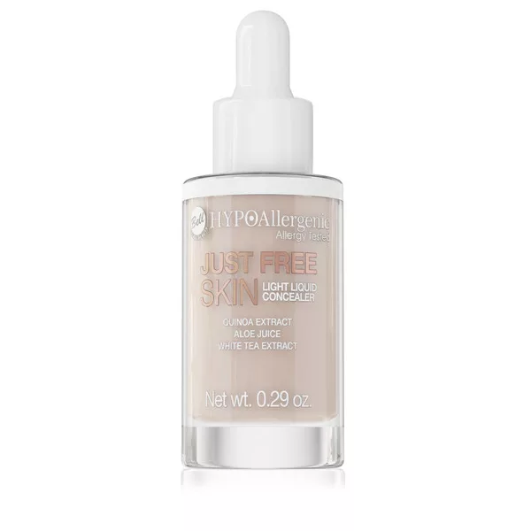 Bell HYPO Just Free Skin Liquid Concealer, korektor w płynie, 03, 8,5g