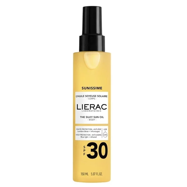 Lierac Sunissime jedwabisty olejek ochronny do ciała SPF30 150ml