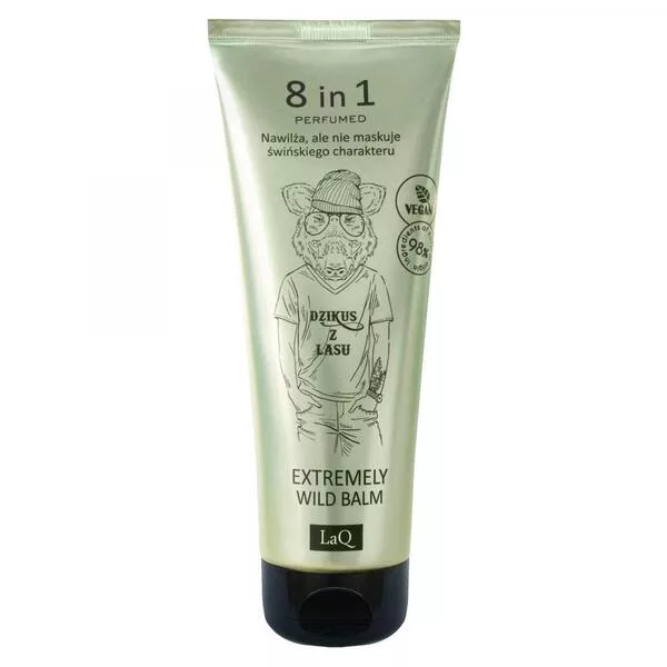 LaQ, Dzik, naturalny balsam do ciała w tubie, 200ml
