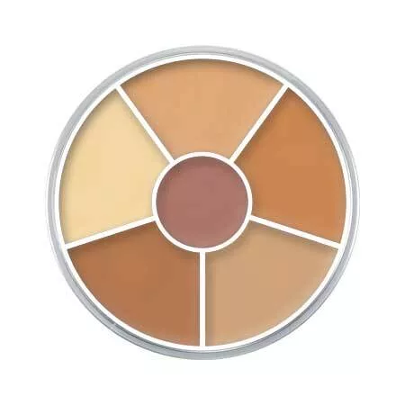 Kryolan, Dermacolor Camouflage Rainbow Set, paleta kamuflaży, 40g, odcień 02
