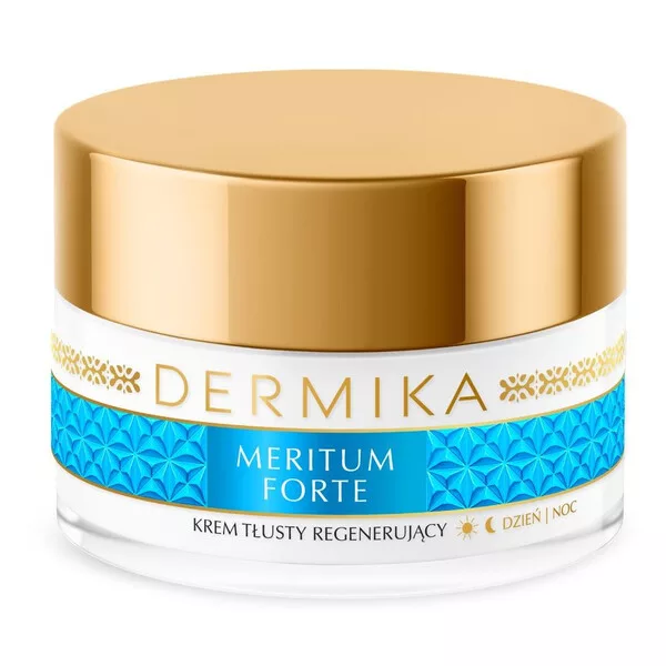 Dermika Meritum Forte, krem tłusty regenerujący na dzień i na noc, 50ml