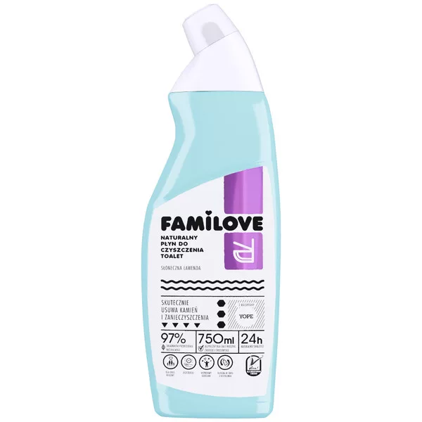Yope Familove, naturalny płyn do WC, 750ml