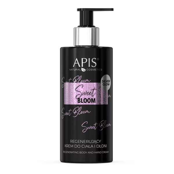 Apis Sweet Bloom, regenerujący krem do ciała i dłoni, 300ml