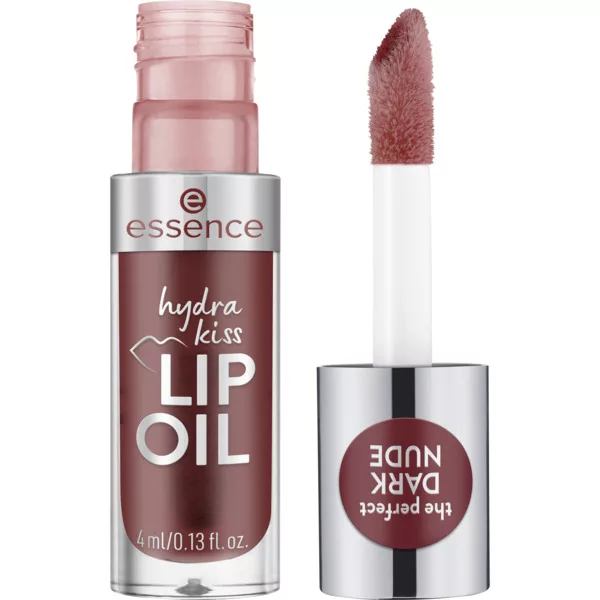 Essence Hydra Kiss Lip Oil, olejek do ust, 08 Mocha Glow, 4ml