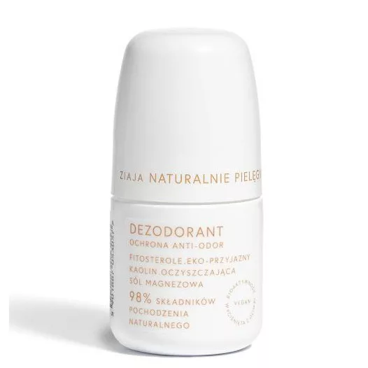 Ziaja Naturalnie Pielęgnujemy, dezodorant w kulce, ochrona anti-odori, 60ml