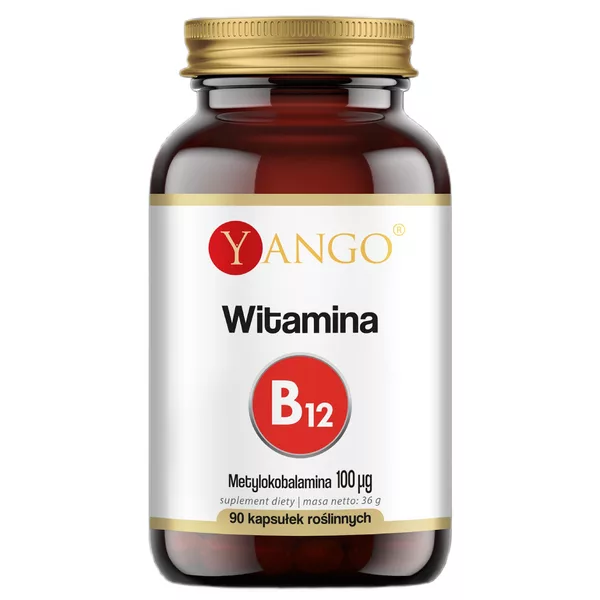 Yango Witamina B12 suplement diety 90 kapsułek
