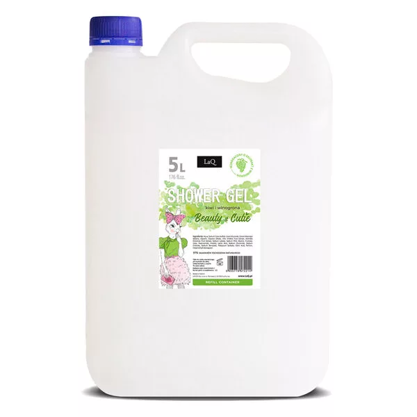 LaQ Kiwi i Winogrona, żel pod prysznic, 5000ml