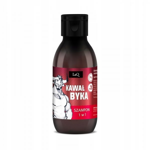 LaQ Kawał Byka silver, odświeżający szampon do włosów, 100ml