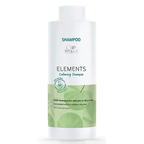 Wella Elements Calming, szampon kojący do wrażliwej skóry głowy, 1000ml