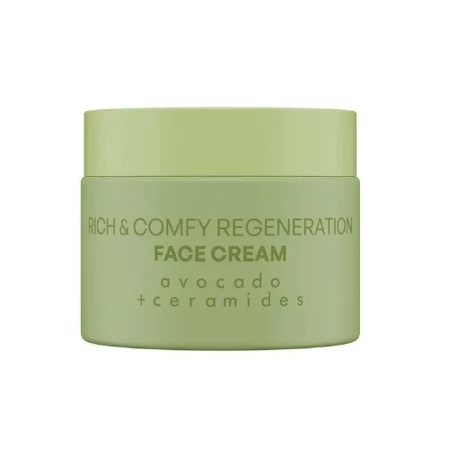Nacomi Rich&Comfy Regeneration, krem do twarzy, awokado, 40ml