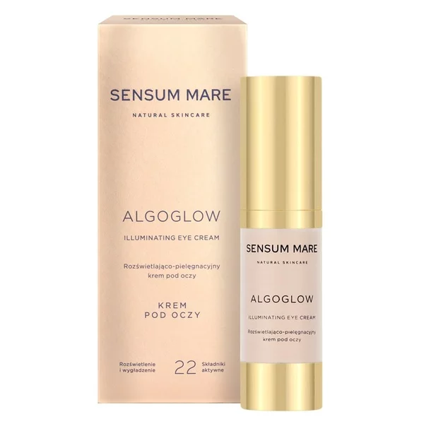 Sensum Mare Algoglow rozświetlająco-pielęgnacyjny krem pod oczy 15ml