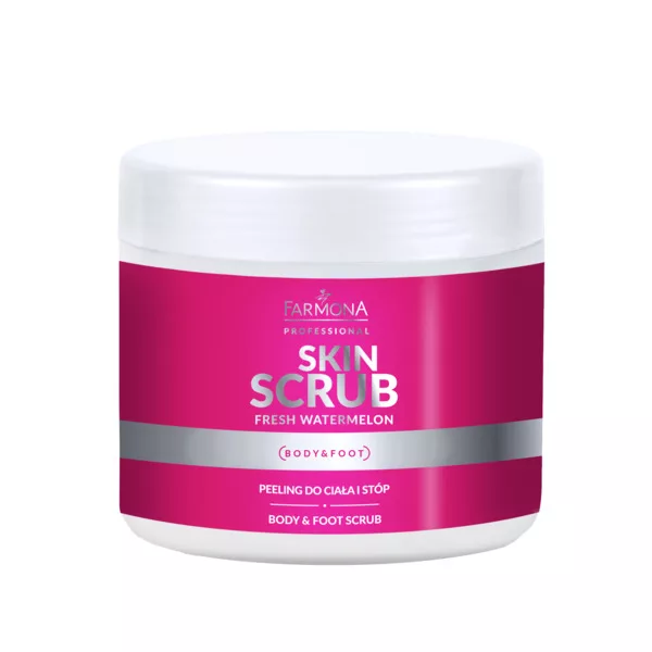 Farmona Professional Skin Scrub, peeling do ciała i stóp, Fresh Watermelon, 500g