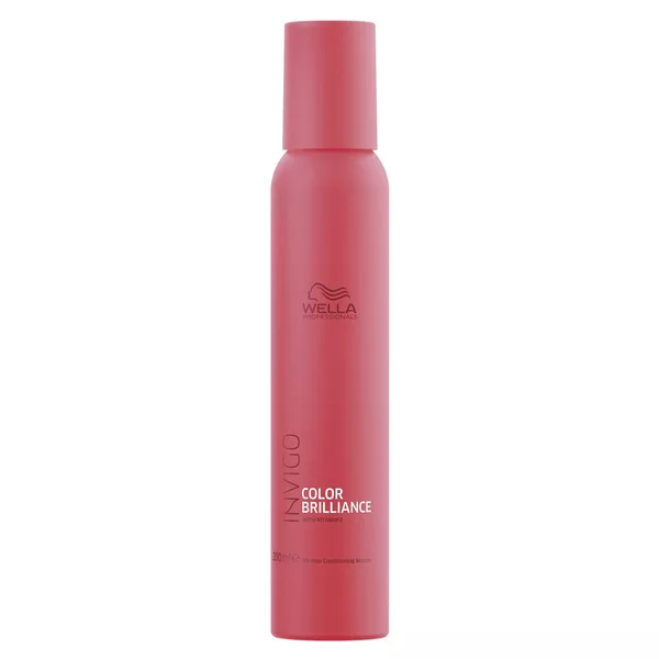 Wella Invigo Color Brilliance, odżywka w piance do włosów farbowanych, 200ml