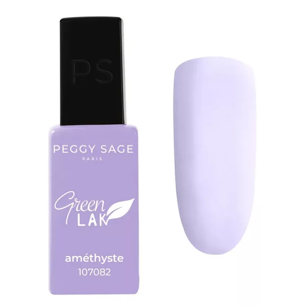 Peggy Sage Green LAK, lakier do paznokci utwardzany lampą UV/LED, 10ml, améthyste