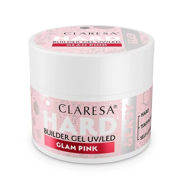 Claresa Hard& Easy Builder Gel żel budujący Glam Pink 45g