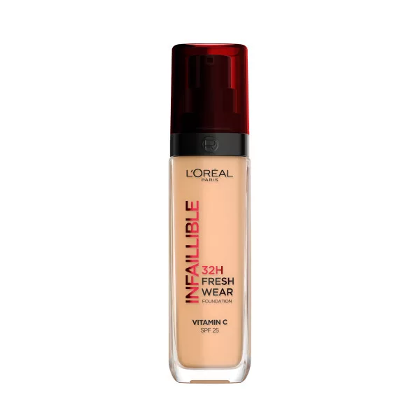 L'Oreal Paris Infaillible 32H Fresh Wear, podkład do twarzy, 200 Warm Undertone, 30ml