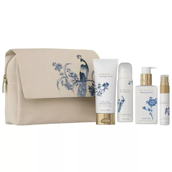 Rituals Amsterdam Collection zestaw mgiełka do ciała 20ml + pianka pod prysznic w żelu 50ml + krem do ciała 70ml + mydło do rąk 110ml + kosmetyczka