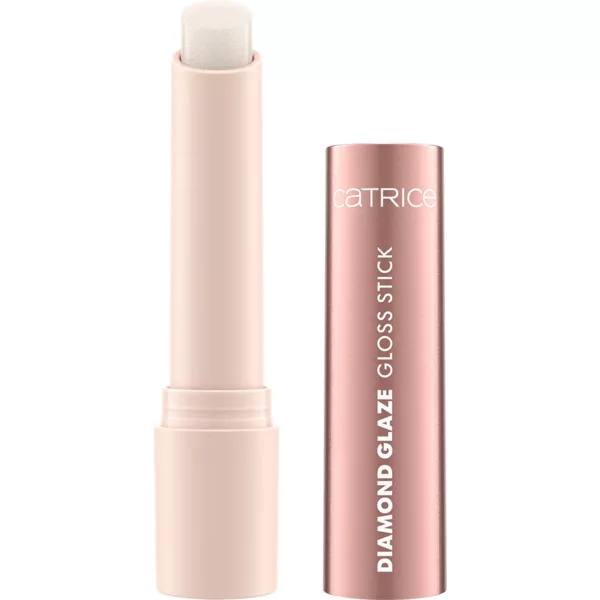 Catrice Diamond Glaze Gloss Stick, szminka w sztyfcie z połyskiem, 040 No Shade, Just Sparkle, 1.6g