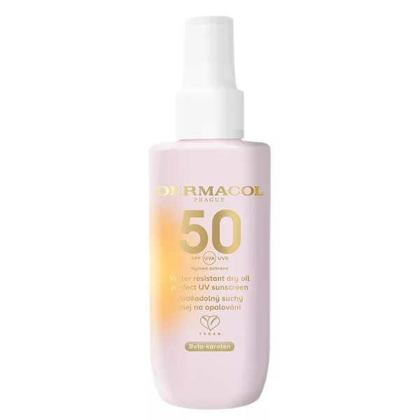 Dermacol Sun Care wodoodporny suchy olejek do opalania w sprayu SPF50 150ml
