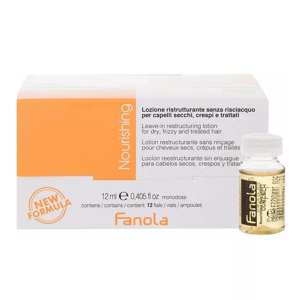 Fanola Nourishing, ampułki nawilżające, 12ml x 12 sztuk