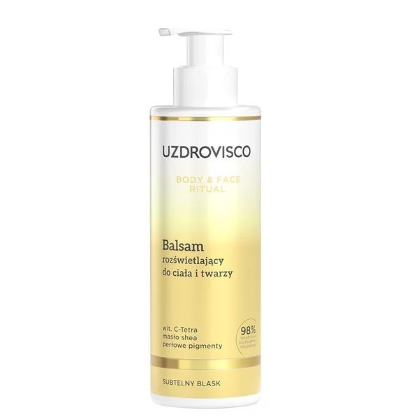 Uzdrovisco Body & Face Ritual balsam rozświetlający do ciała i twarzy 200ml