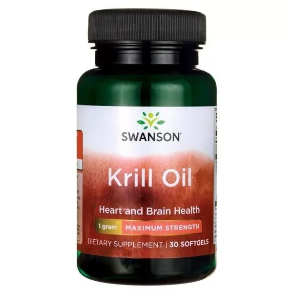 Swanson Krill Oil - maksymalna moc 1000mg