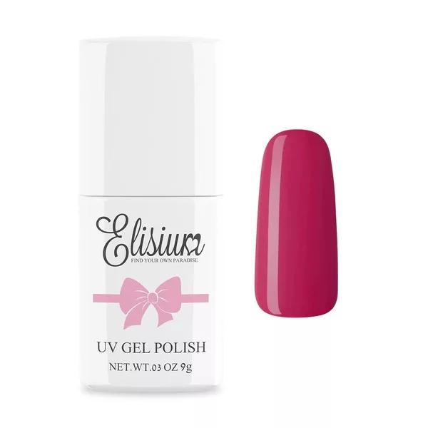 Elisium, lakier hybrydowy 038 Coral Red, 9g