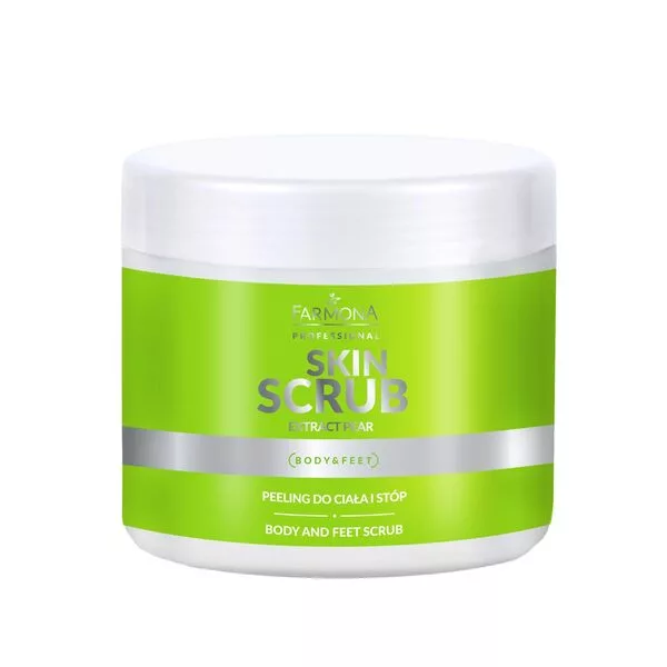 Farmona Professional Skin Scrub, Peeling do ciała i stóp, EXTRACT PEAR, 500g