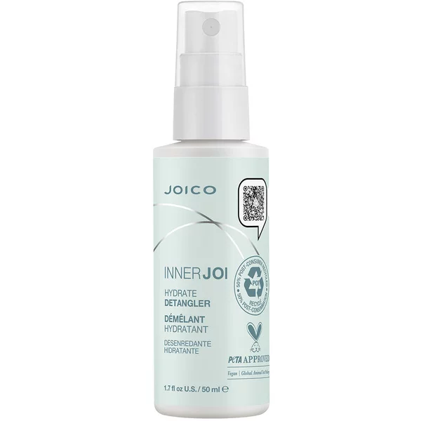 Joico InnerJoi Hydration Detangler, nawilżający spray ułatwiający rozczesywanie, 50ml