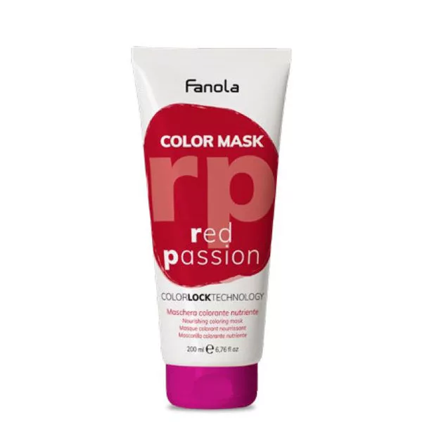 Fanola Color Mask, maska koloryzująca, 200ml, Red Passion