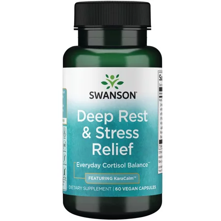 Swanson, Deep Rest and Stress Relief, 60kaps.