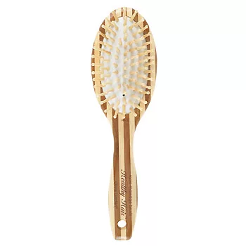 Olivia Garden Healthy Hair, owalna szczotka bambusowa do masażu skóry głowy, HH3