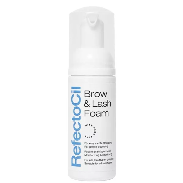 RefectoCil Lash & Brow, pianka oczyszczająca do brwi i rzęs z aloesem, 45ml
