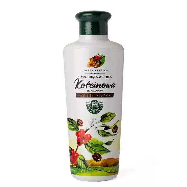 Herbaria Banfi kofeinowa wcierka wzmacniająca przeciw wypadaniu włosów z niacynamidem i pantenolem, 250ml