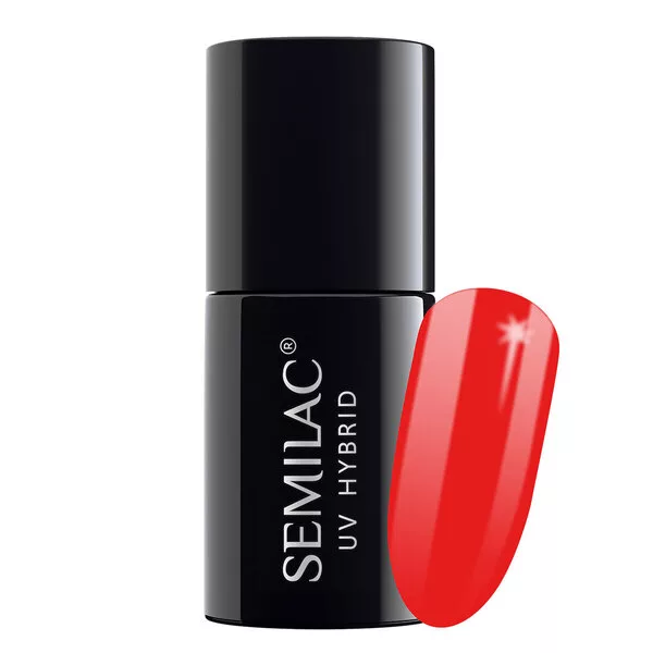 Semilac, lakier hybrydowy, 7ml, 134 Red Carpet
