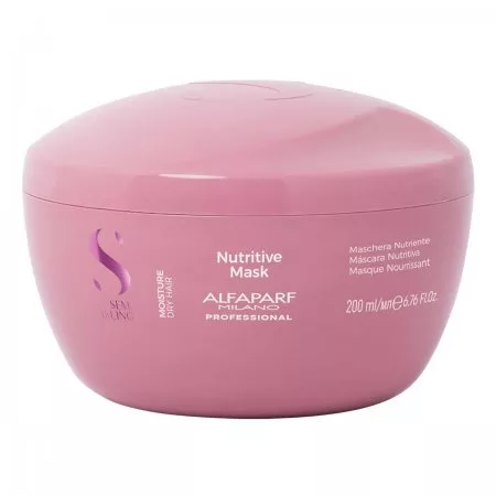 Alfaparf Milano Semi di Lino Moisture, maska nawilżająca do włosów suchych, 200ml