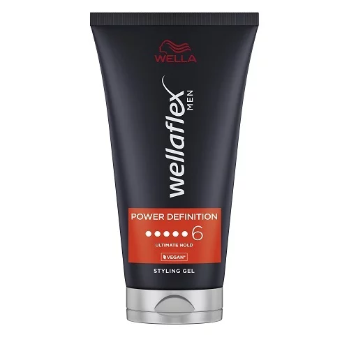 Wella Wellaflex Men, Power Definition Gel, żel do włosów, Ultimate Hold, 150ml
