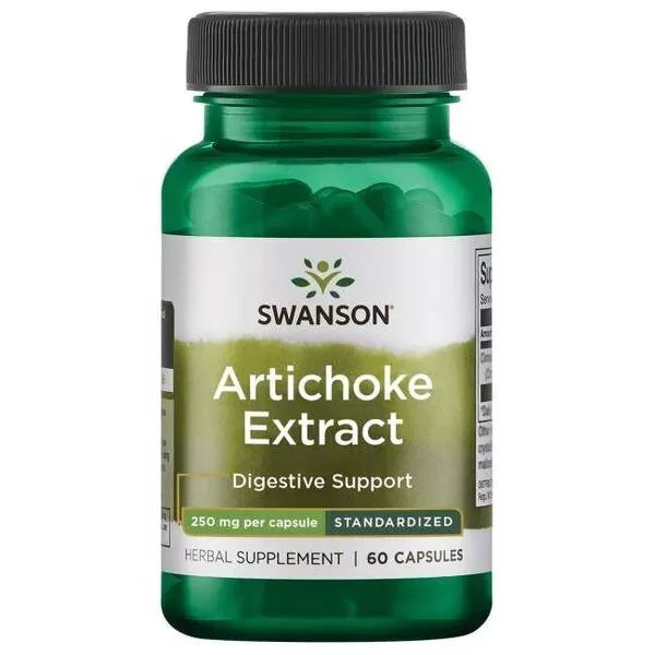 Swanson Karczoch 250mg 60 kaps