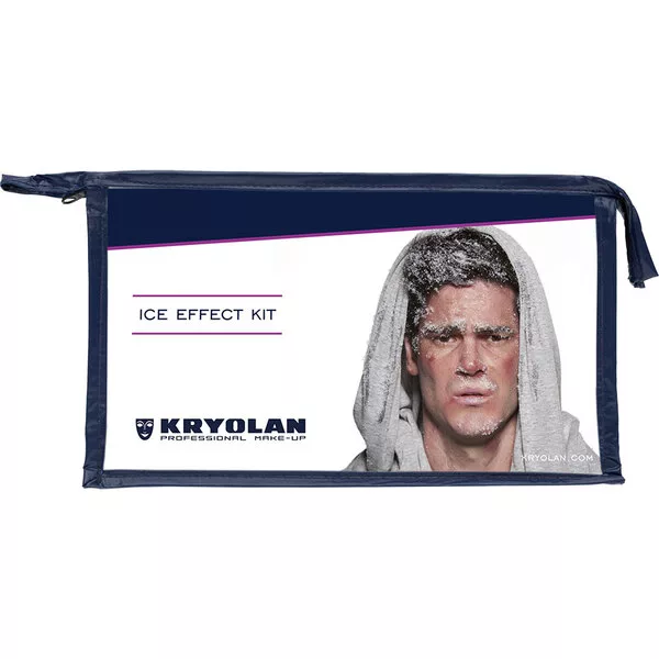 Kryolan Ice Effect, zestaw do charakteryzacji do efektu szronu i śniegu