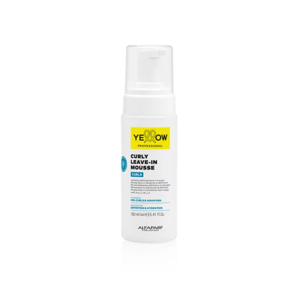 Yellow Professional Curls, pianka bez spłukiwania nawilżająca włosy, 160ml