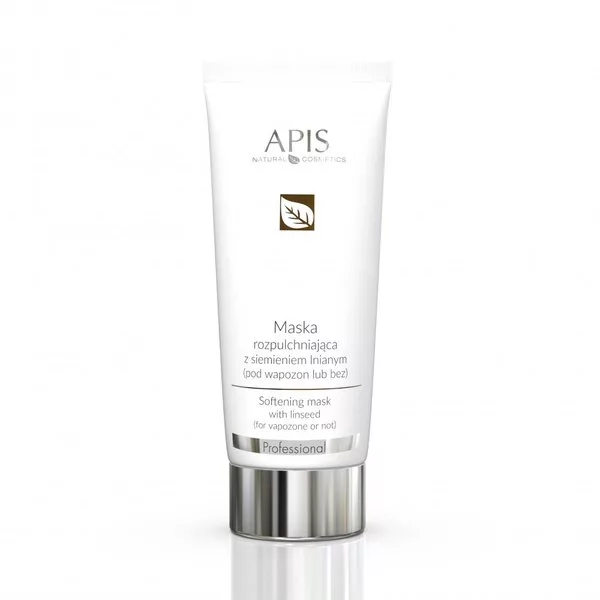 Apis, rozpulchniająca maska kremowa z siemieniem lnianym, 200ml