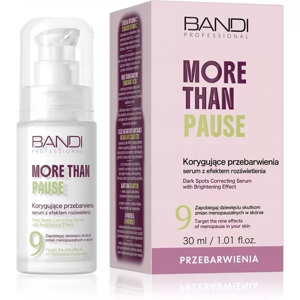 Bandi More Than Pause, korygujące przebarwienia serum rozjaśniające, 30ml