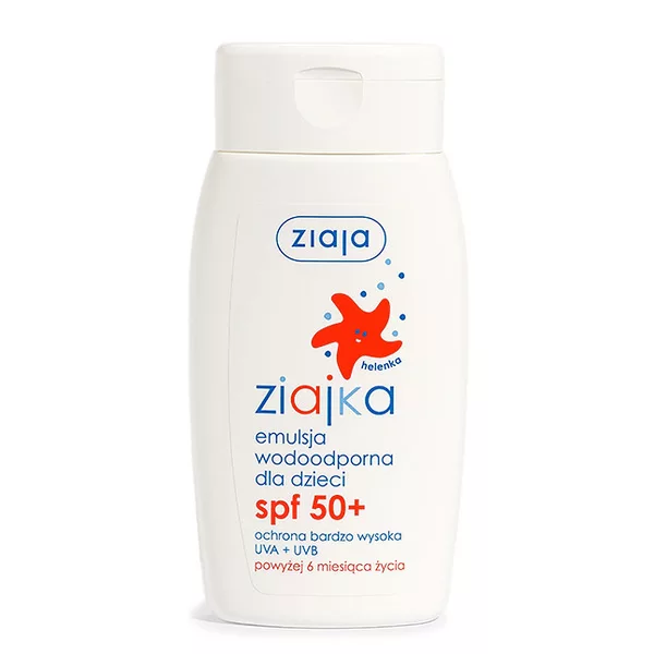 Ziaja Ziajka, emulsja do opalania dla dzieci SPF 50+, 125ml