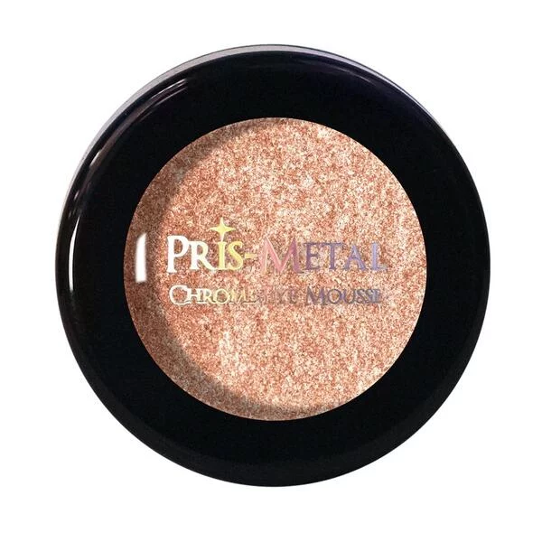 J.Cat Beauty Pris-metal chrome eye-mousse, cień do powiek w musie, Melted crystal, 2g