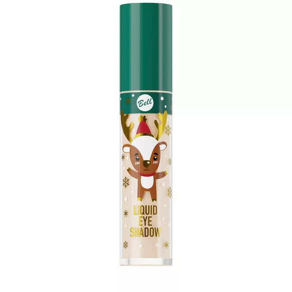 Bell Liquid Eyeshadow, połyskujące cienie do powiek, 01 Dasher, 4,8g