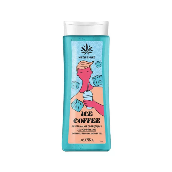 Joanna Niezłe Ziółko, żel pod prysznic Ice Coffe, ekstremalnie odprężający, 300ml