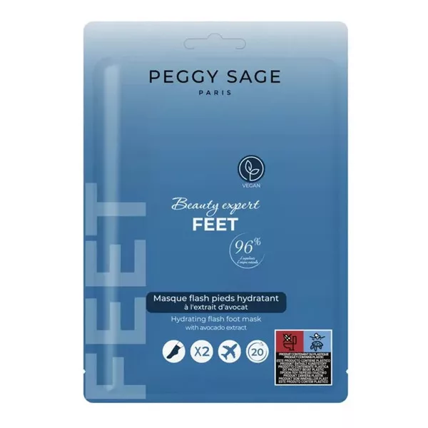 Peggy Sage Flash, nawilżające skarpetki do stóp