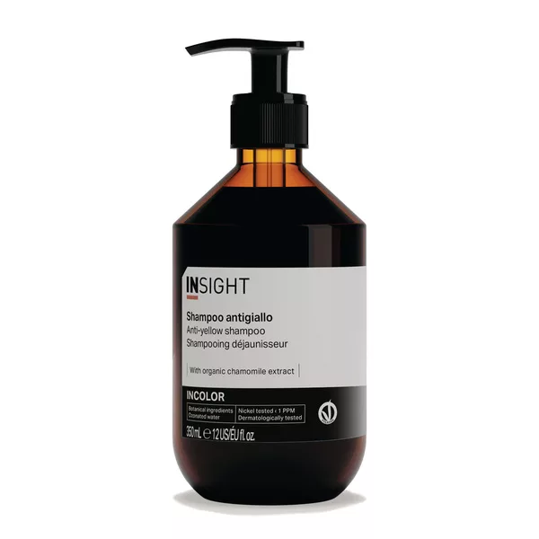 InSight Incolor anti-yellow shampoo, szampon niwelujący żółte odcienie, 350ml